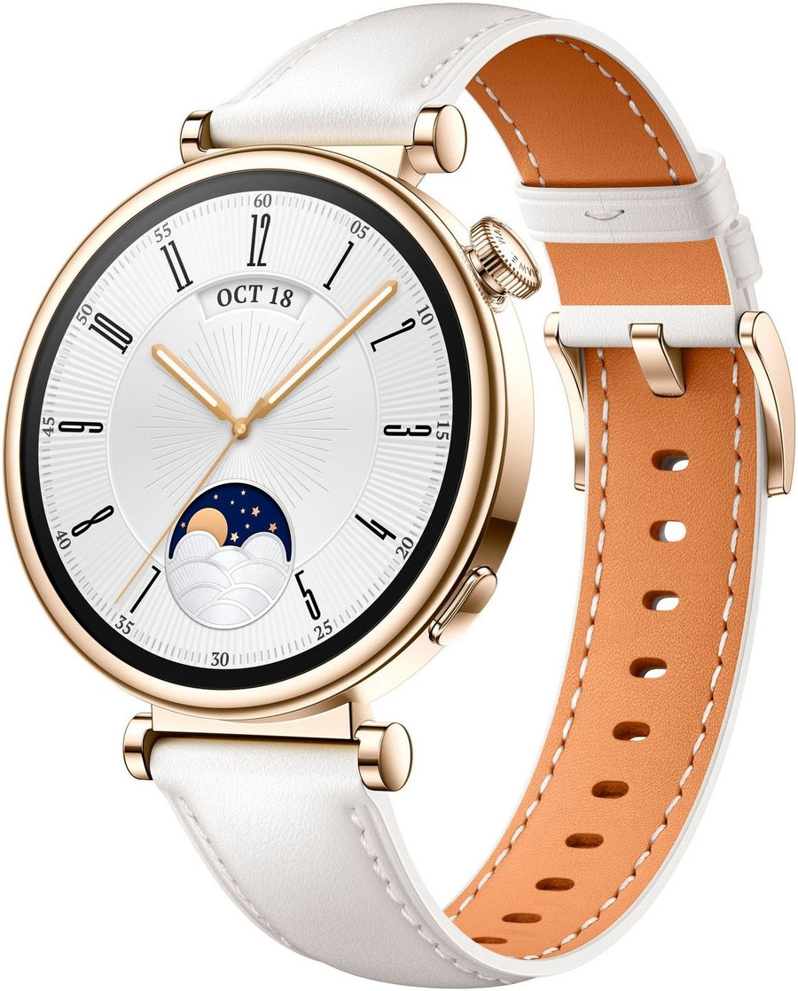 HUAWEI Watch GT4 Smartwatch 41mm weiß AMOLED Display B-WARE
