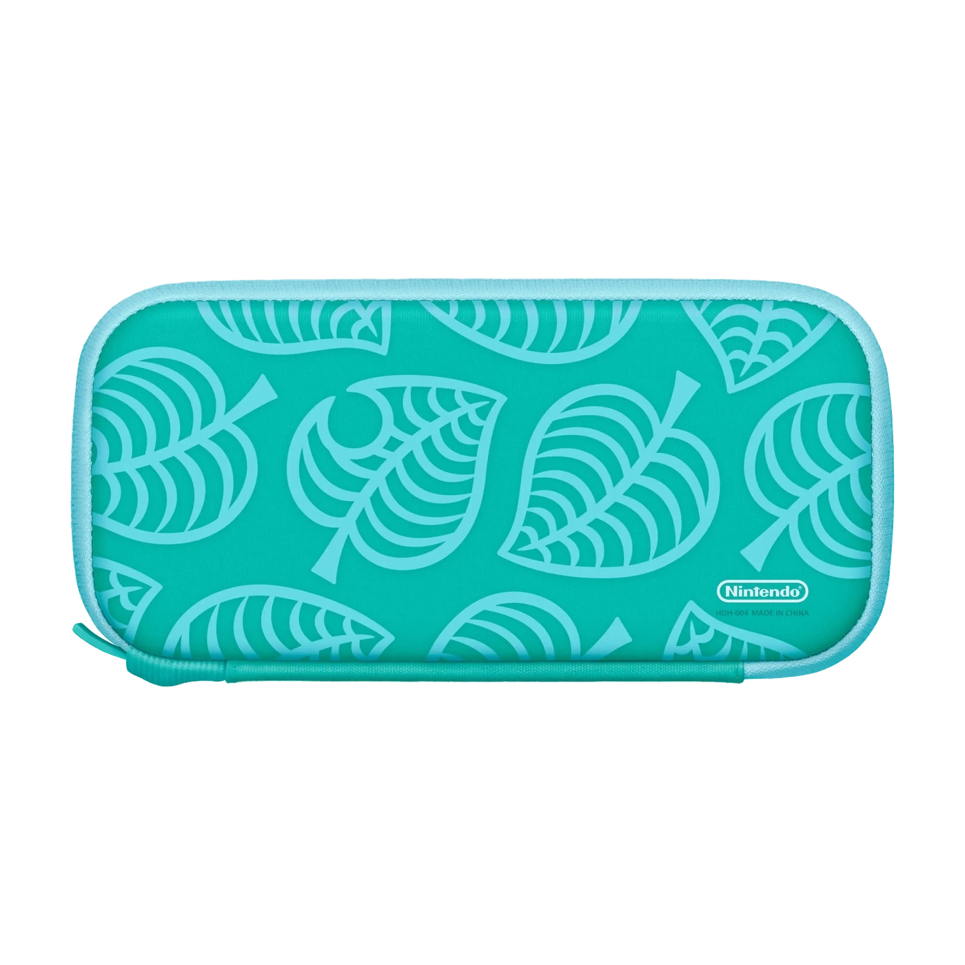 Nintendo Switch Tasche mit Blättermuster in Türkis