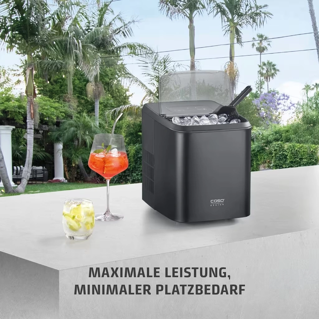CASO Design Clear Ice Advanced Eiswürfelbereiter Klare Eiswürfel 8,8kg NEU