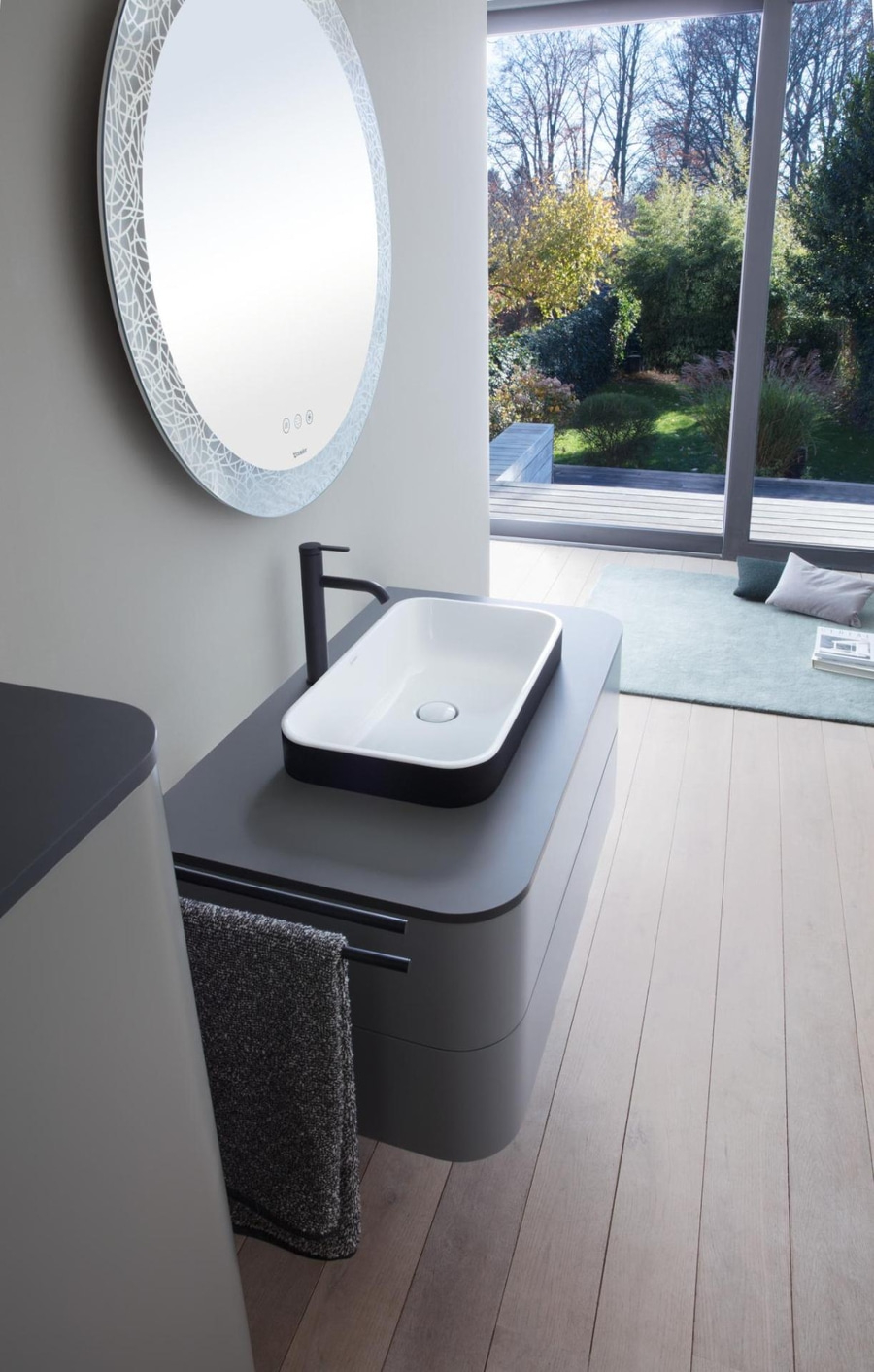 DURAVIT C.1 Waschtischmischer L Einhandmischer Mischbatterie Wasserhahn Schwarz