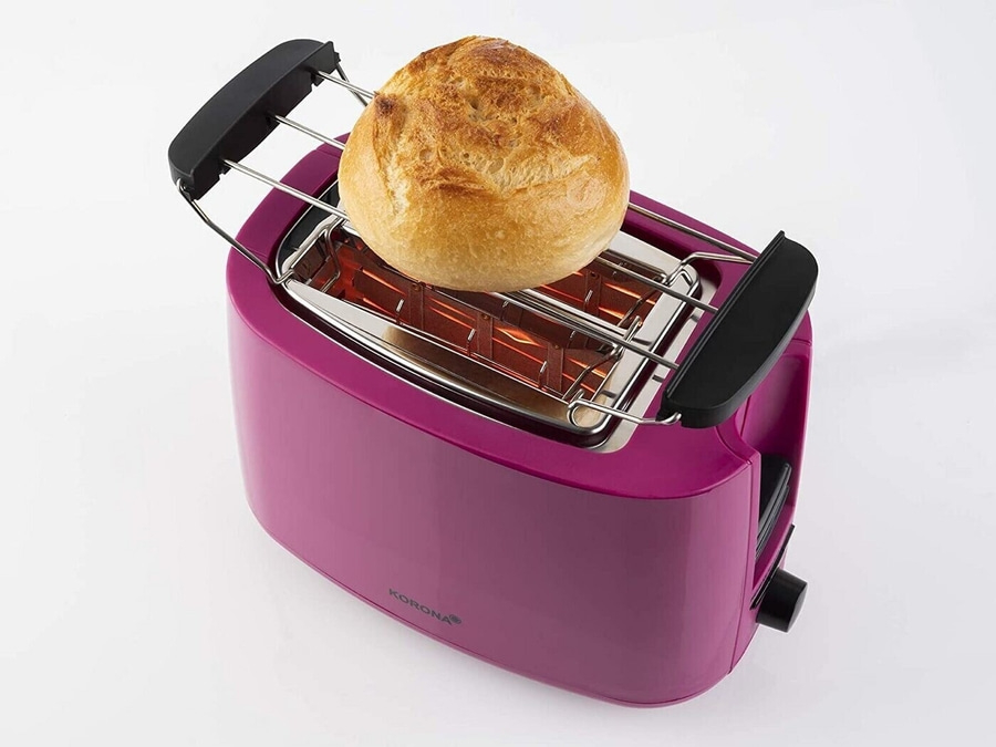 KORONA Toaster 21134 2-Scheiben-Toaster 7 Bräunungsgrade 750 Watt beere NEU