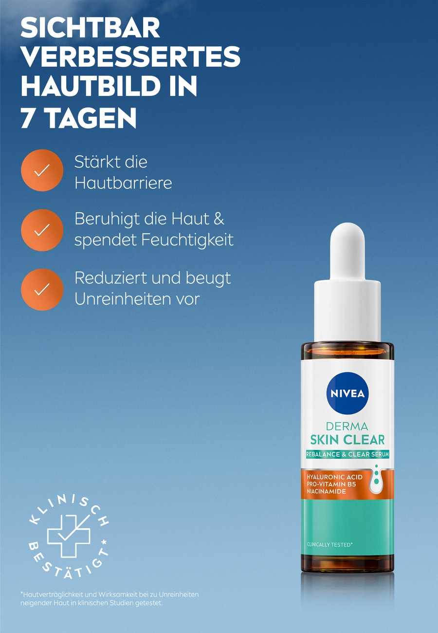 NIVEA Derma Skin Clear Day & Night Routine 5er Set