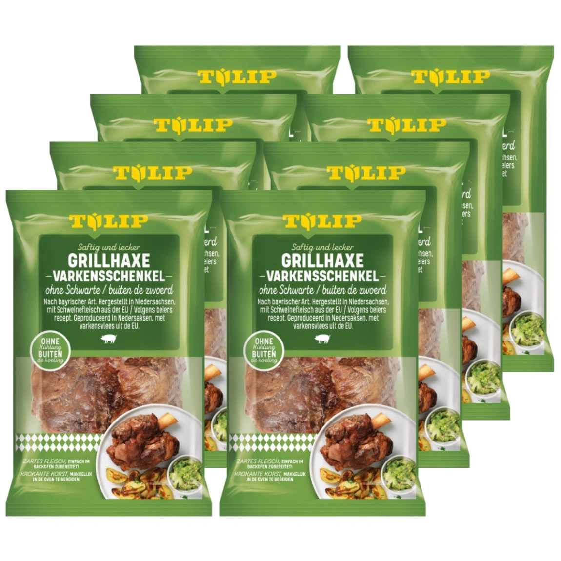 Ein Paket "GRILLH
XE - VARKENS SC
NKEL" von Tulip