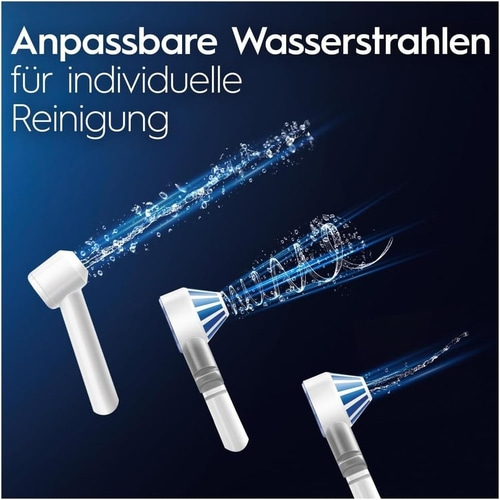 BRAUN Oral-B OxyJet Oral Health Center Munddusche 0,6 L weiß/blau B-WARE