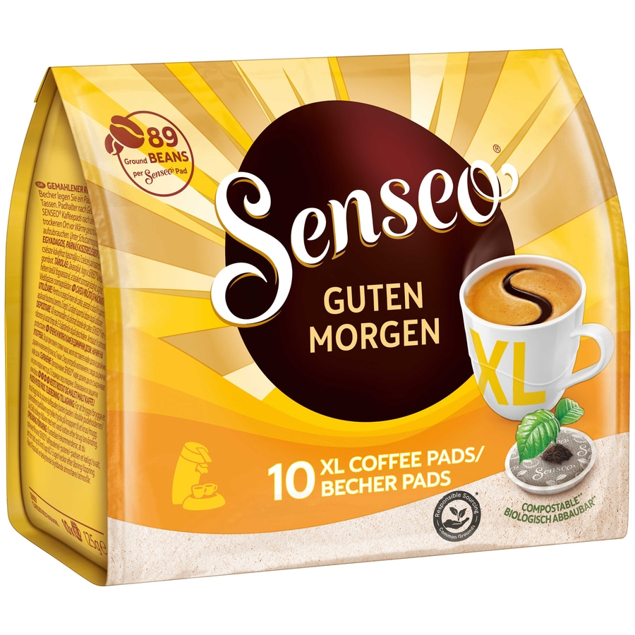 SENSEO Pads Guten Morgen XL Senseopads 100 Getränke Kaffeepads Becherportion