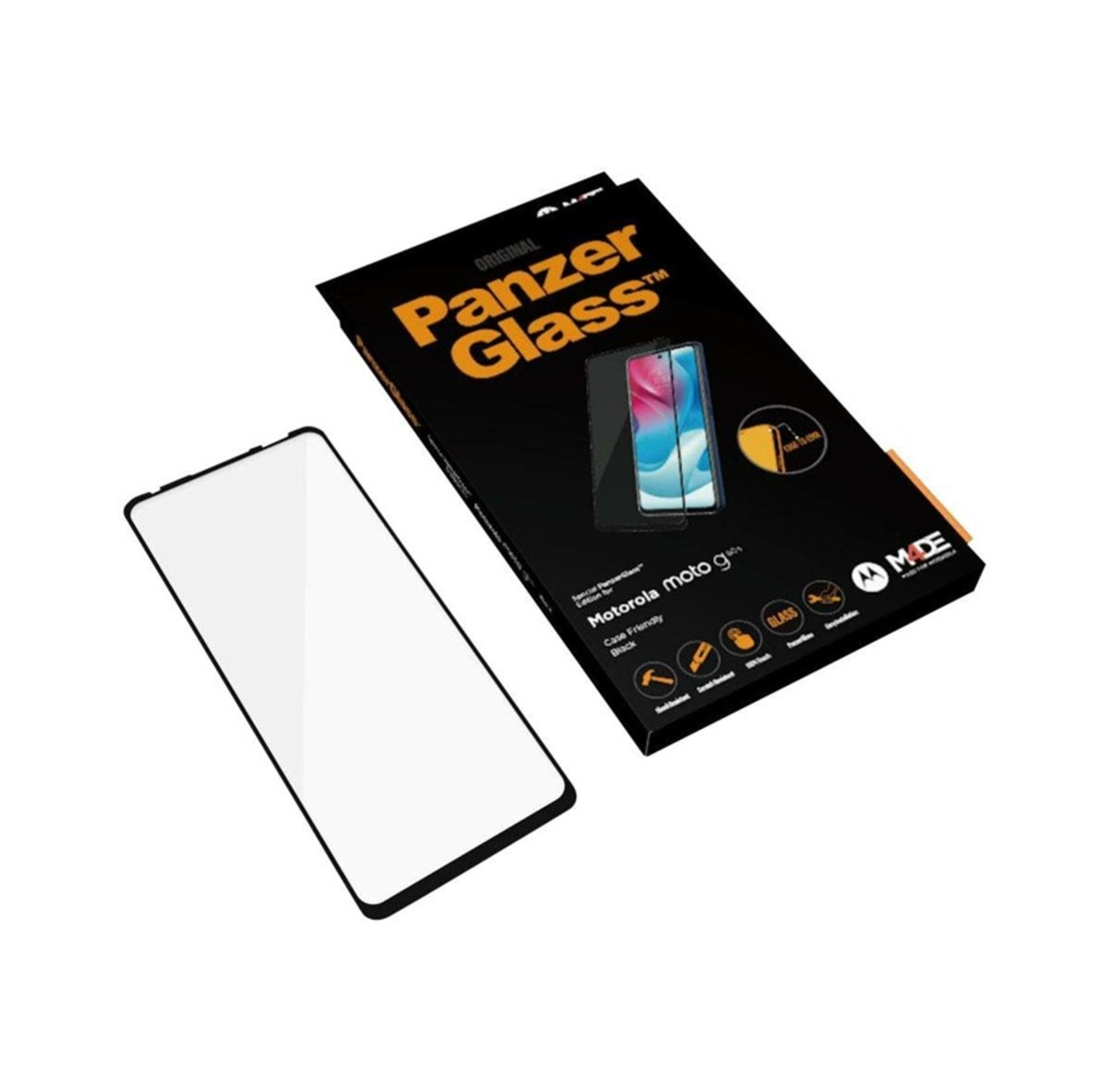 PanzerGlass™ Motorola Moto g60s Displayschutz Screen Protector Glass