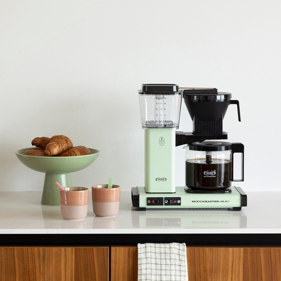 MOCCAMASTER Filterkaffeemaschine KBG Select Pastel Green 1,25L hellgrün NEU