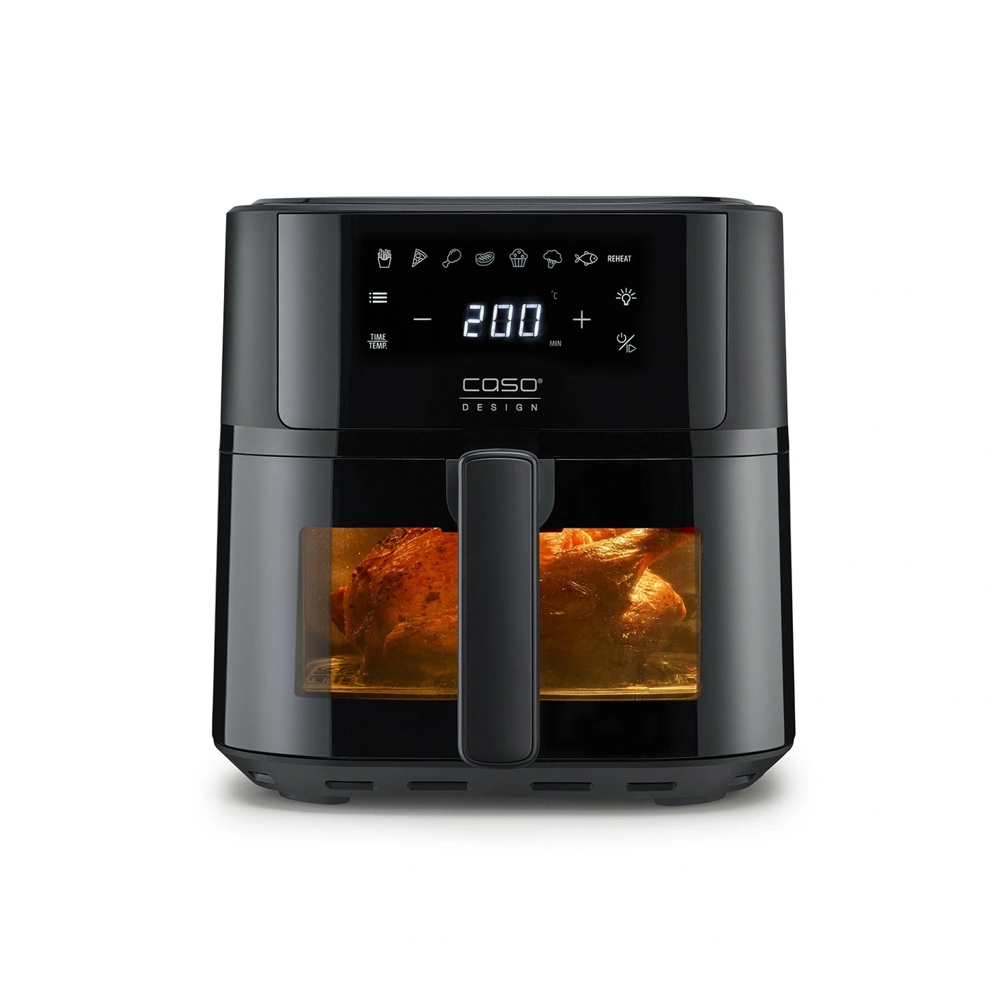 CASO Design Heißluftfritteuse AirFry 6.0 3185 1700 Watt Sensor Touch 60Min Timer