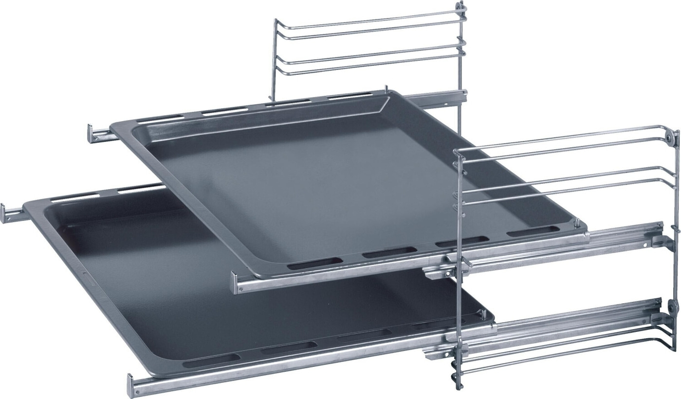 SIEMENS Teleskopauszug HZ438201 2-fach Metall für Backofen 60 cm B-WARE