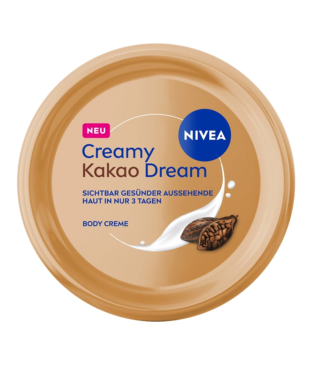 Nivea Creamy Kakao Dream Body Cream mit Kakaobohnen