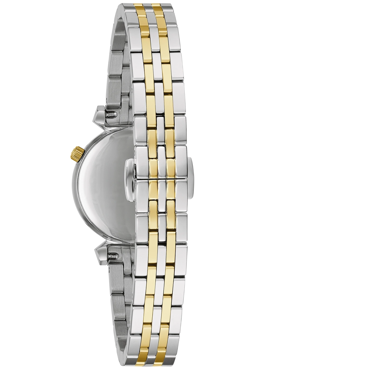 Bulova 98P202 Armbanduhr Damenuhr 24 mm Edelstahl Saphirglas Faltschließe B-Ware
