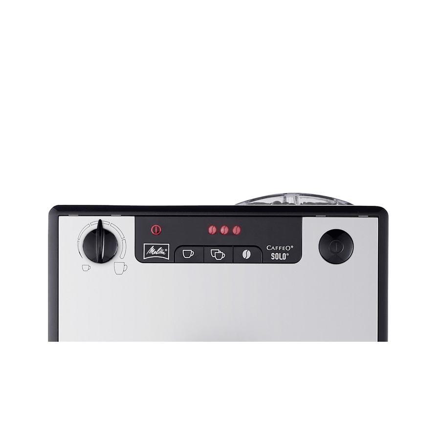 MELITTA Kaffeevollautomat Solo Pure Silver E950-766 Espressomaschine silber