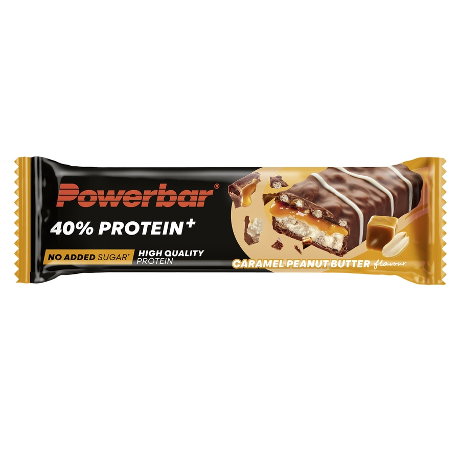 POWERBAR High Protein Riegel Caramel Peanut Butter 40% Protein + Crisp 12x 40 g