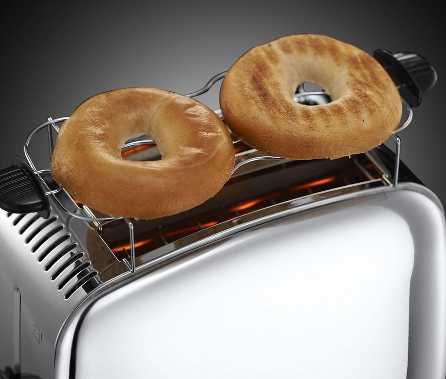 RUSSELL HOBBS Toaster Victory Chester 23310-56 Edelstahl 1670 W Schnell-Toast