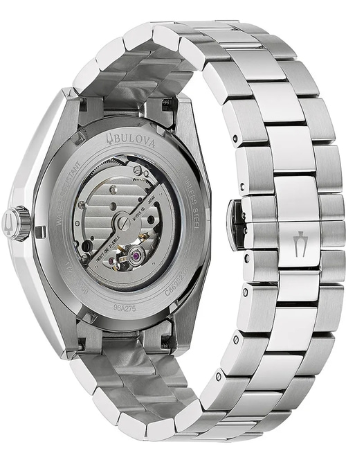 BULOVA Herrenarmbanduhr 96A275 Mechanische Uhr Kristallglas 42mm 30ATM B-WARE