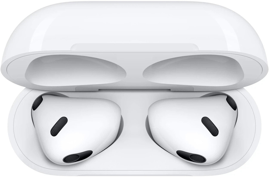 APPLE AirPods 3 Bluetooth Ohrhörer mit Mikrofon MagSafe weiß MME73ZM/A B-Ware
