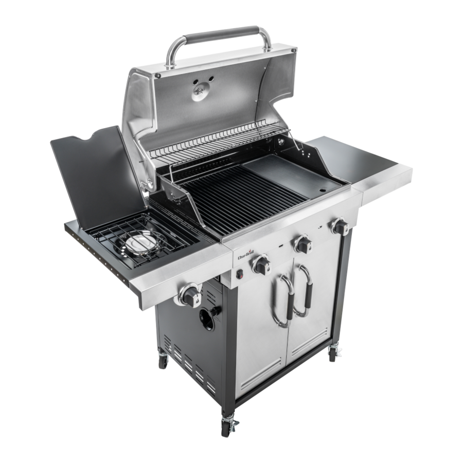 CHAR-BROIL ADVANTAGE 345S 3-Brenner Gasgrill + Grillplatte 7.03 kW NEU