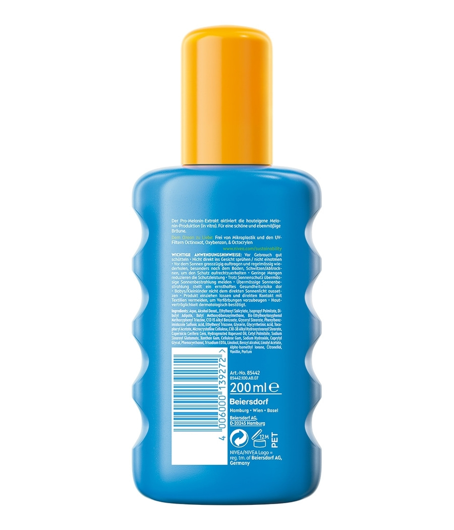 NIVEA SUN Schutz & Bräune Spray LSF 20 200ml