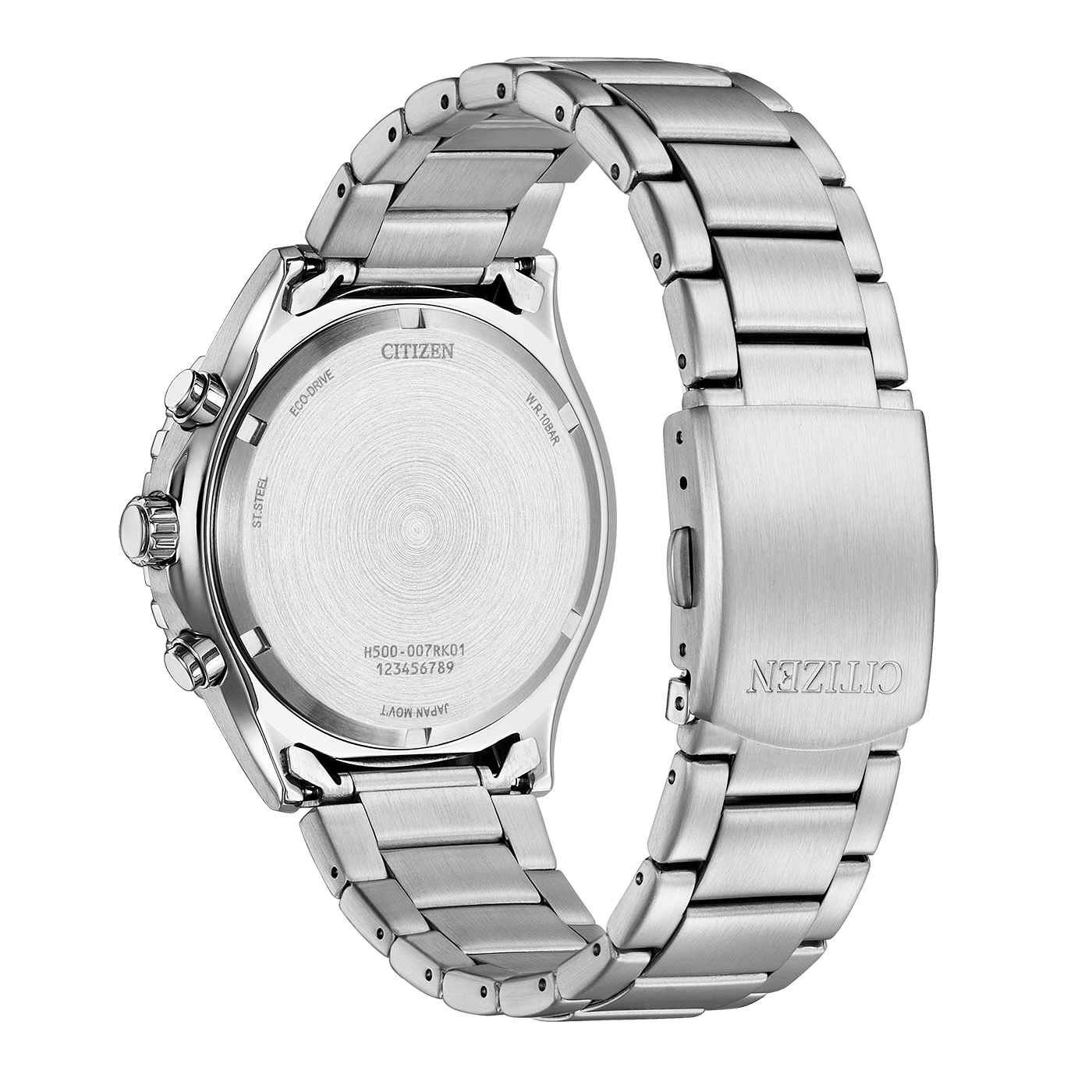 CITIZEN Herren Armbanduhr AT2560-84L Solaruhr Chronograph Datum 43mm B-Ware