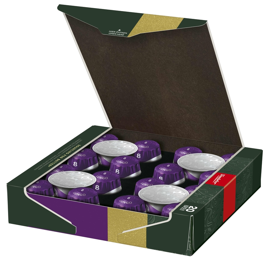 JACOBS Kapseln Lungo 8 Intenso 10x 20 = 200 Nespresso®* kompatibel