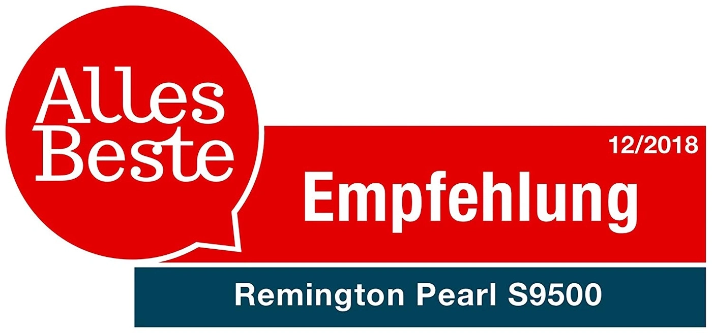 Alles Beste Empfehlung 12/2018 Remington Pearl S9500