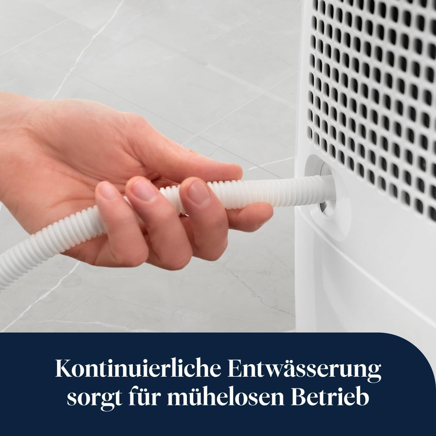 DE'LONGHI Luftentfeuchter Tascuigo AriaDry Multi DEXD214RF 14L 65m3 weiß