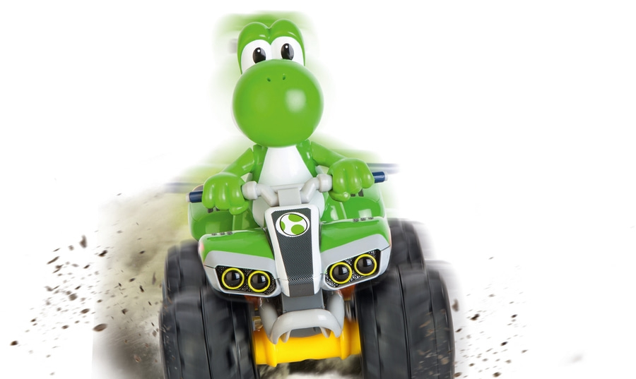 CARRERA RC Mario Kart Ferngesteuert Yoshi Quad ab 6 Jahren 9 km/h Neu