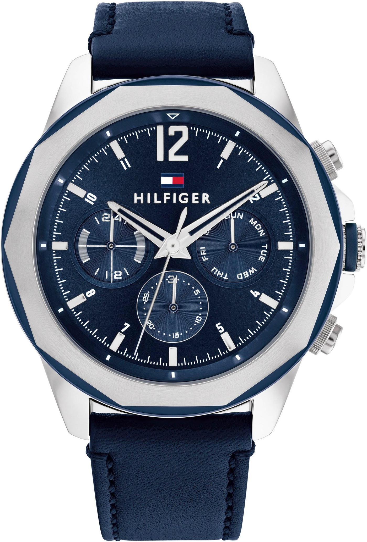 TOMMY HILFIGER Herren Armbanduhr Multifunktionsuhr SPORT 1792063 Herrenuhr
