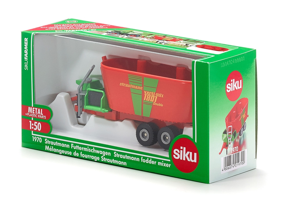 SIKU Strautmann Futtermischwagen 1970 Maßstab 1:50 Modellfahrzeug