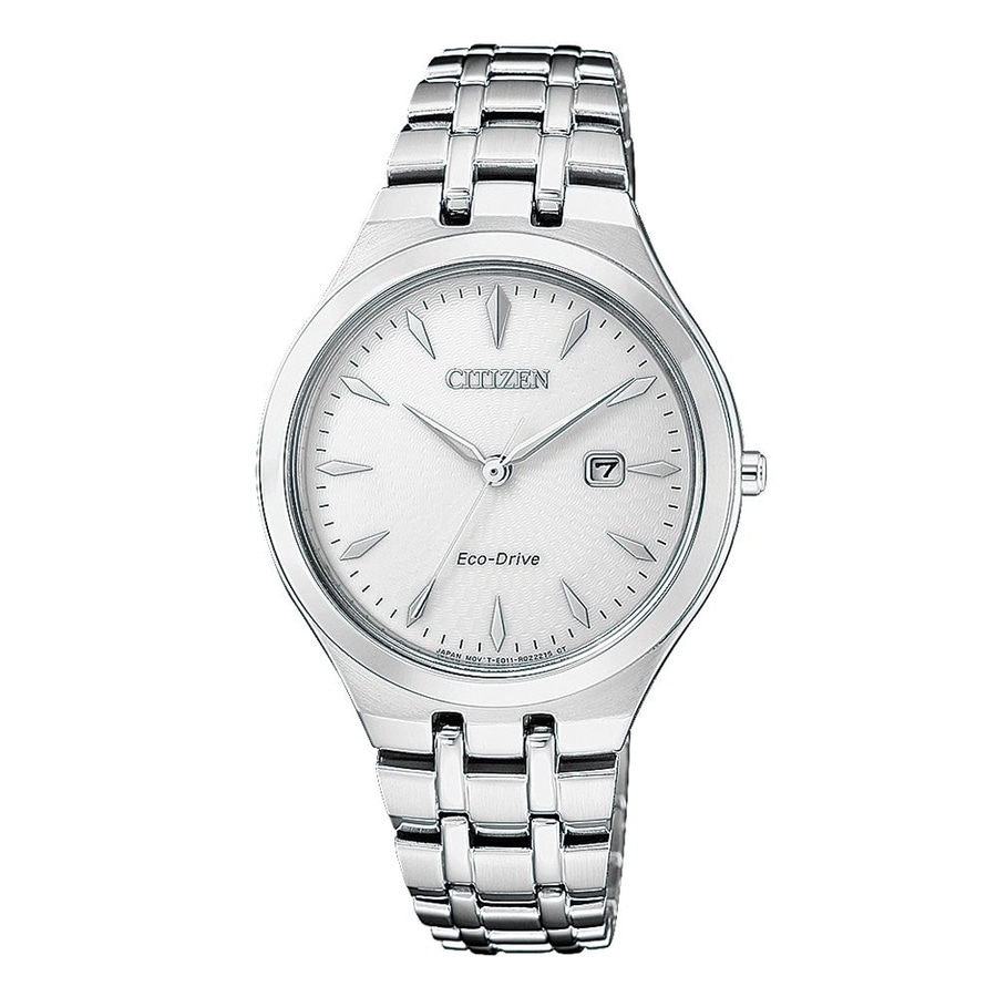 CITIZEN Damen Armbanduhr EW2490-80B Damenuhr Edelstahl Kristallglas Quarzuhr