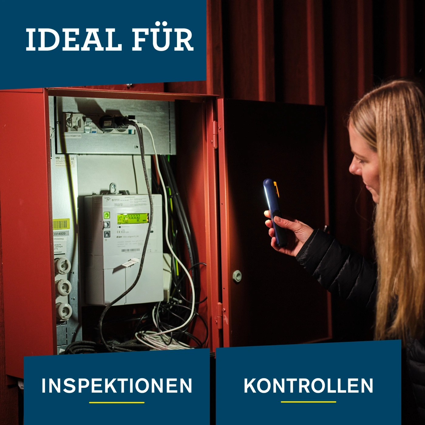 RAPID The Inspector Akku-Arbeitsleuchte LED Magnet Taschenlampe USB-C 5001732