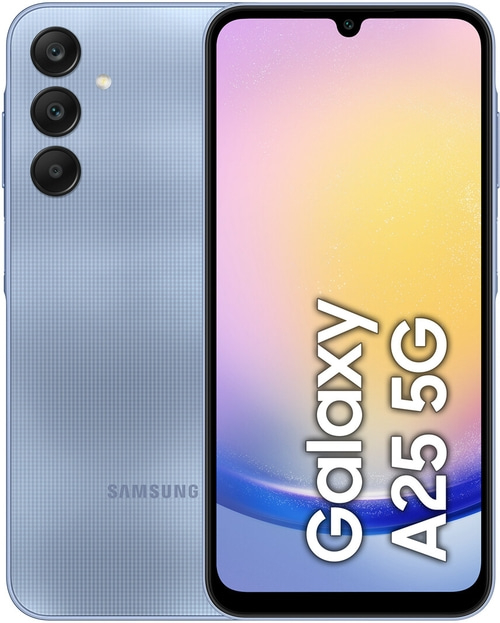 SAMSUNG Smartphone Galaxy A25 6,5Zoll AMOLED 128GB 50MP Dual-SIM Blau NEU