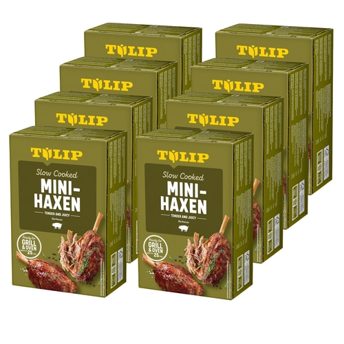 TULIP 8x Mini-Haxe 500g Vakuumverpackt und im Backofen oder Grill zubereitet
