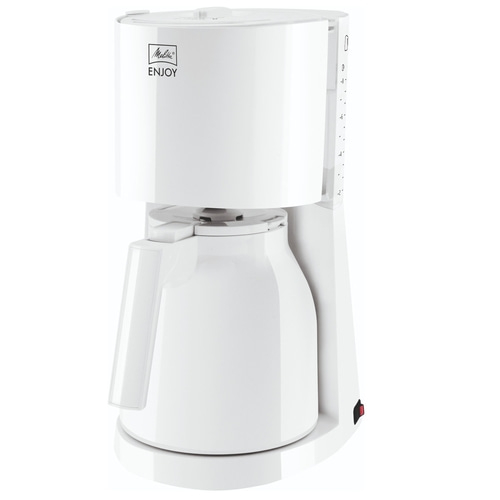 MELITTA Filterkaffeemaschine Enjoy Therm 1017-05 weiß Thermokanne Aroma Selector