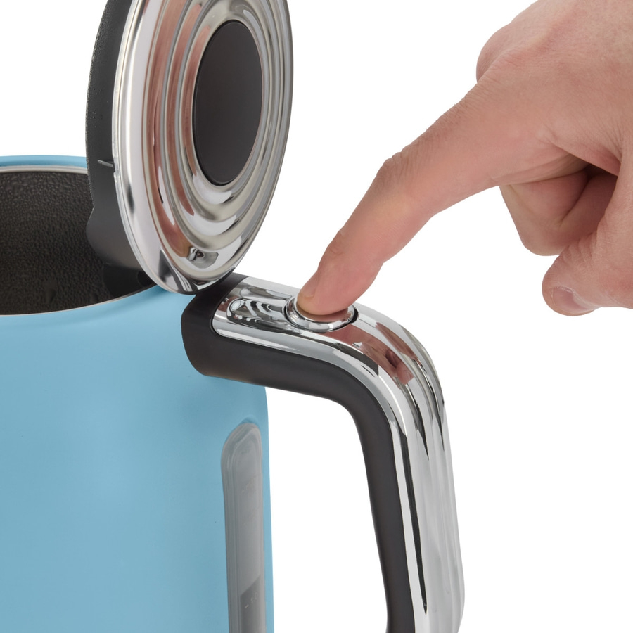 RUSSELL HOBBS Wasserkocher Hanley Retro Blue 28641-70 Edelstahl 1,7 L 2400 W