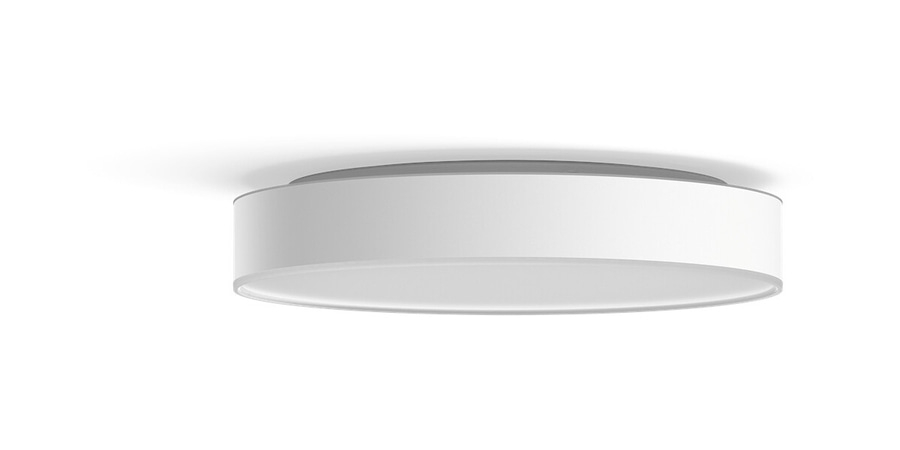 Runde Deckenleuchte, weiß, modernes Design, minimalistisch, Licht, Beleuchtung, Innenarchitektur, Wohnraum