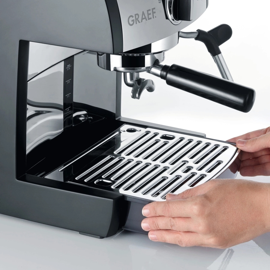 GRAEF Pivalla ES702 Espressomaschine 16 bar Milchaufschäumdüse Wassertank: 2,5 L
