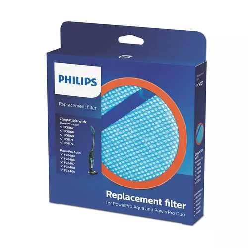 PHILIPS Ersatzfilter FC5007/01 Schaumstofffilter für PowerPro Duo FC64x FC61x