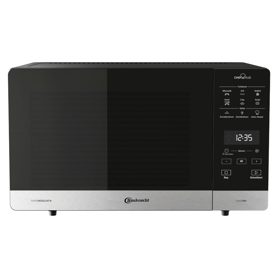 BAUKNECHT Mikrowelle MW59MB Heißluft Grill Dampfgarfunktion 25L 1700 Watt B-Ware