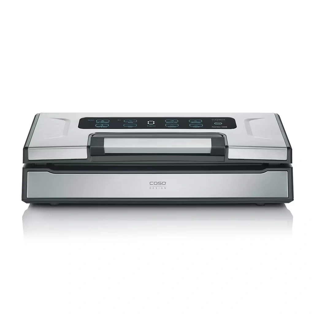 CASO Design FastVac 3500 Vakuumierer 25L/min Vakuumiergerät 180W Edelstahl NEU