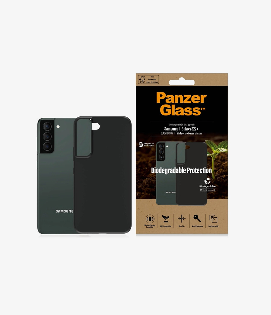 PanzerGlass™ Handy Hülle Schutzhülle Samsung Galaxy S22+ Case Handyhülle