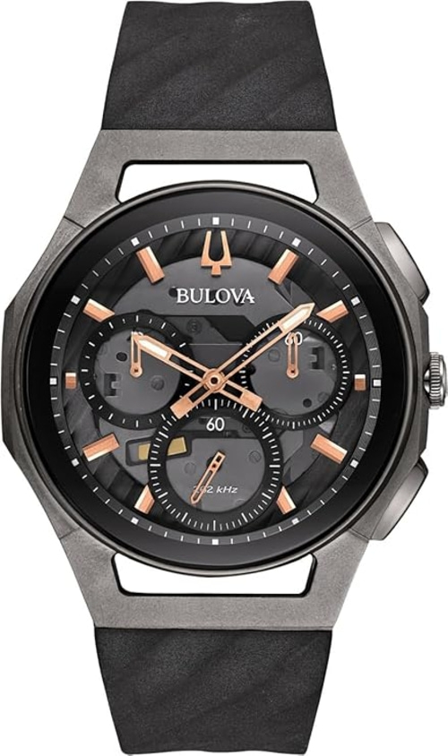 Bulova Herren Armbanduhr 98A162 Herrenuhr Saphirglas Edelstahl 43mm B-Ware
