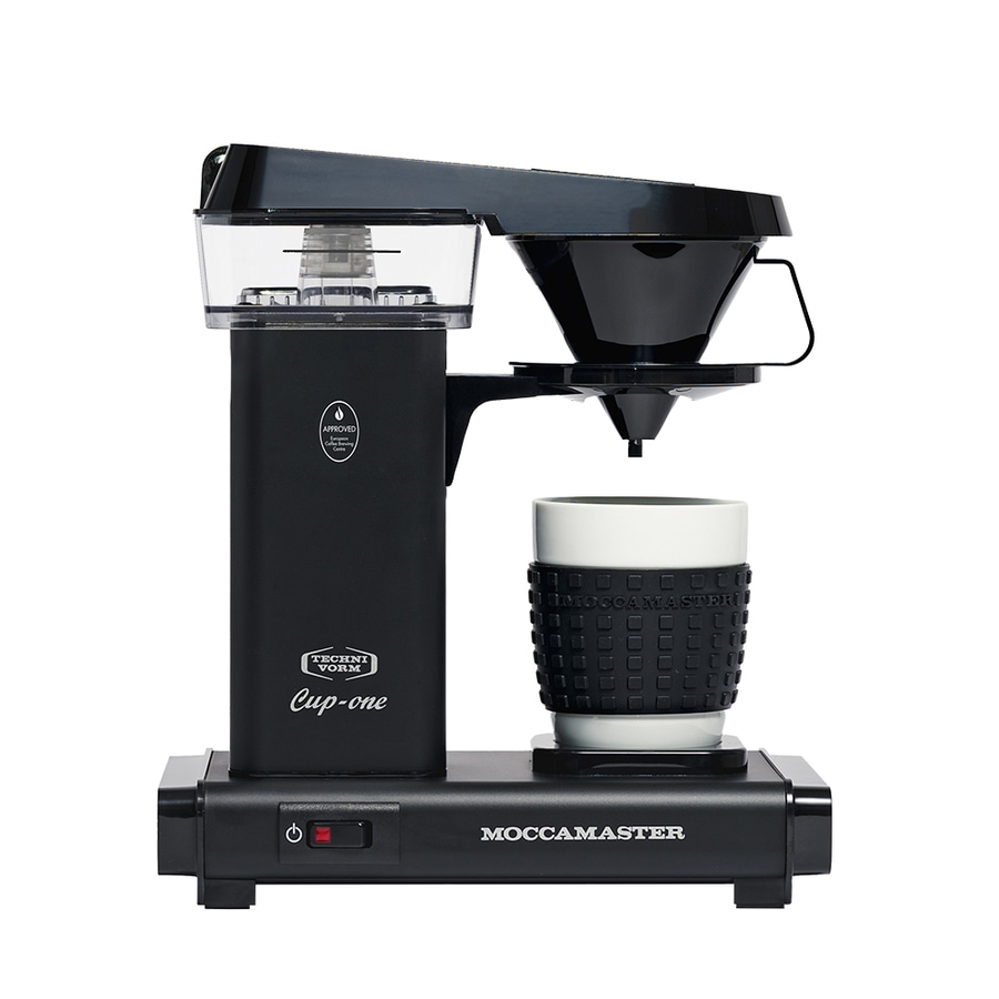 MOCCAMASTER Filterkaffeemaschine CUP-ONE Matt Black mattes schwarz NEU