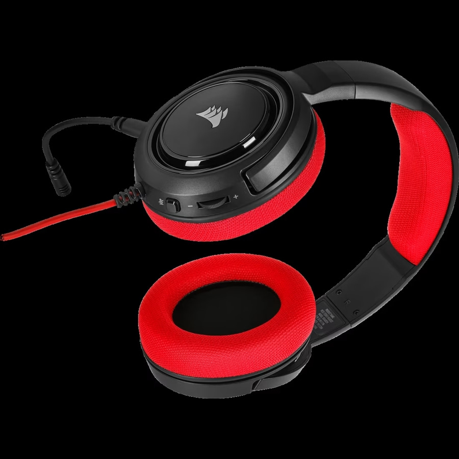 CORSAIR Gaming Headset HS35 Stereo Red ohrumschließend 3,5mm Klinke NEU