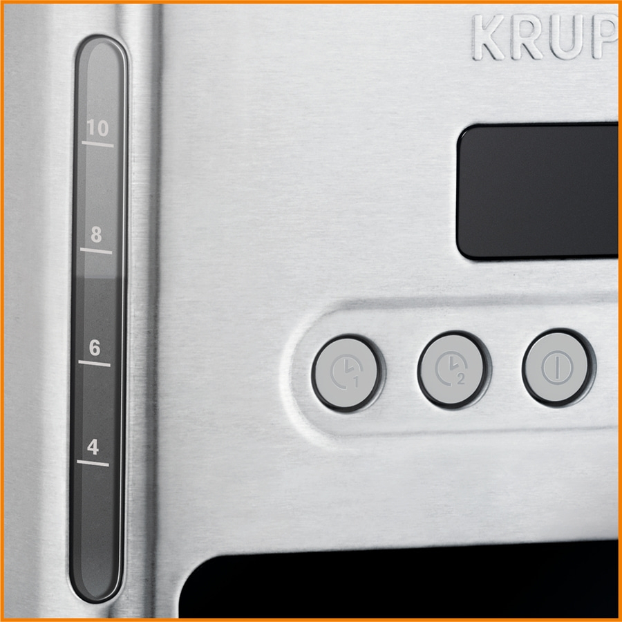 KRUPS Control Line KM442D Filter Kaffeemaschine Kaffee Filterkaffee silber NEU