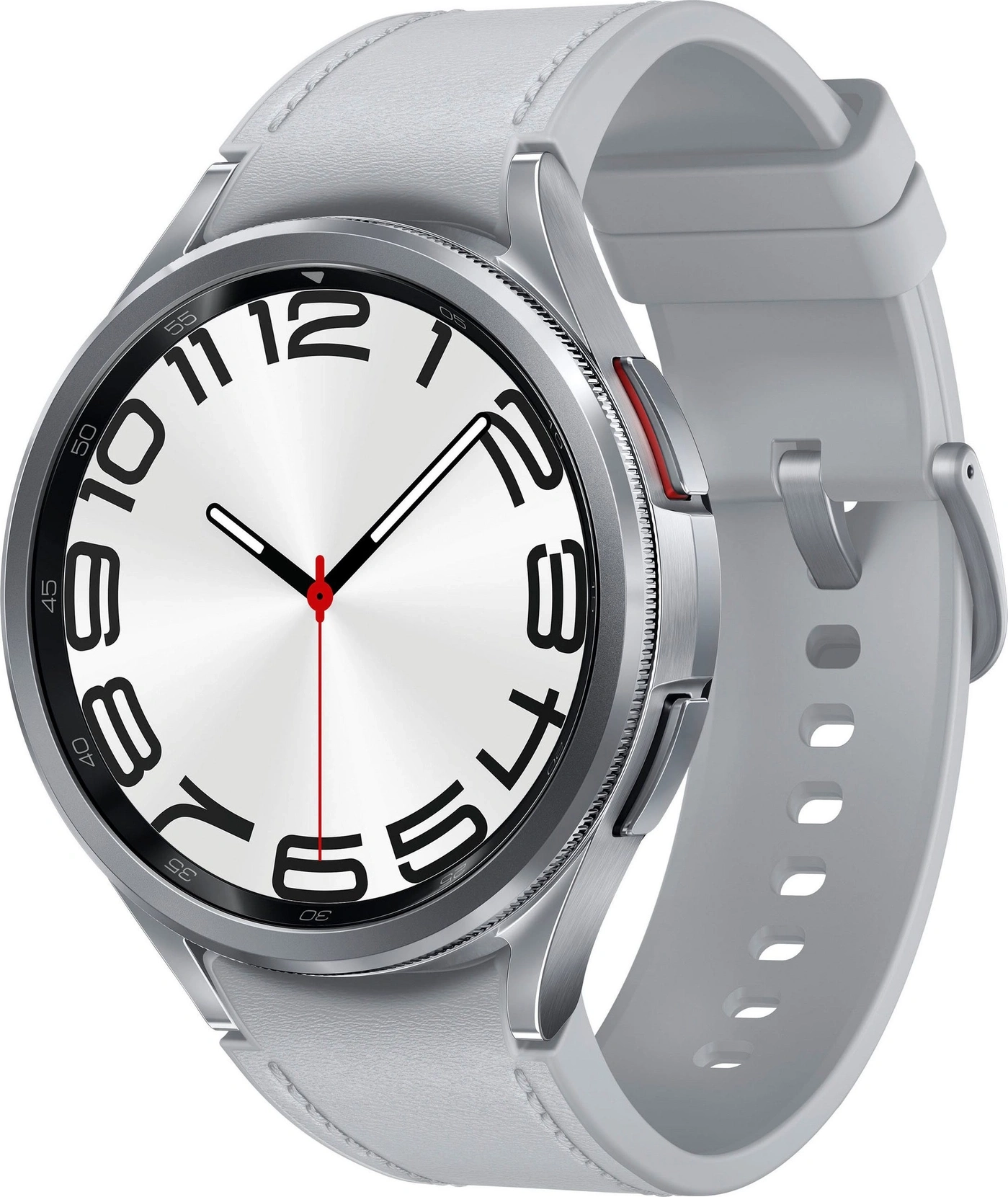 SAMSUNG Galaxy Watch6 Classic Smartwatch Wi-Fi GPS 47 mm silber B-WARE
