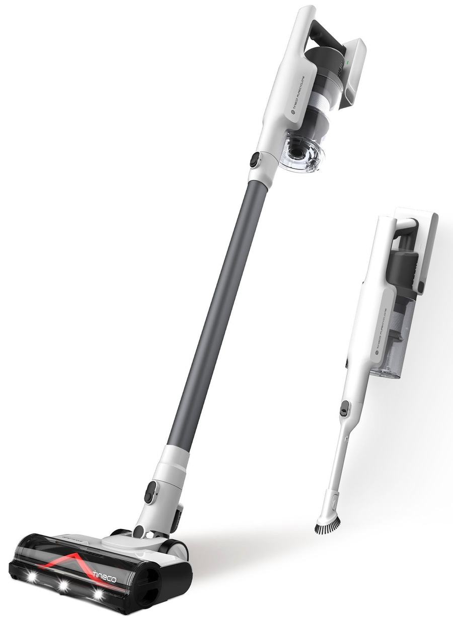Staubsauger, weiß und grau, mit abnehmbarer Handheld-Option, Tineco-Marke, für die Reinigung