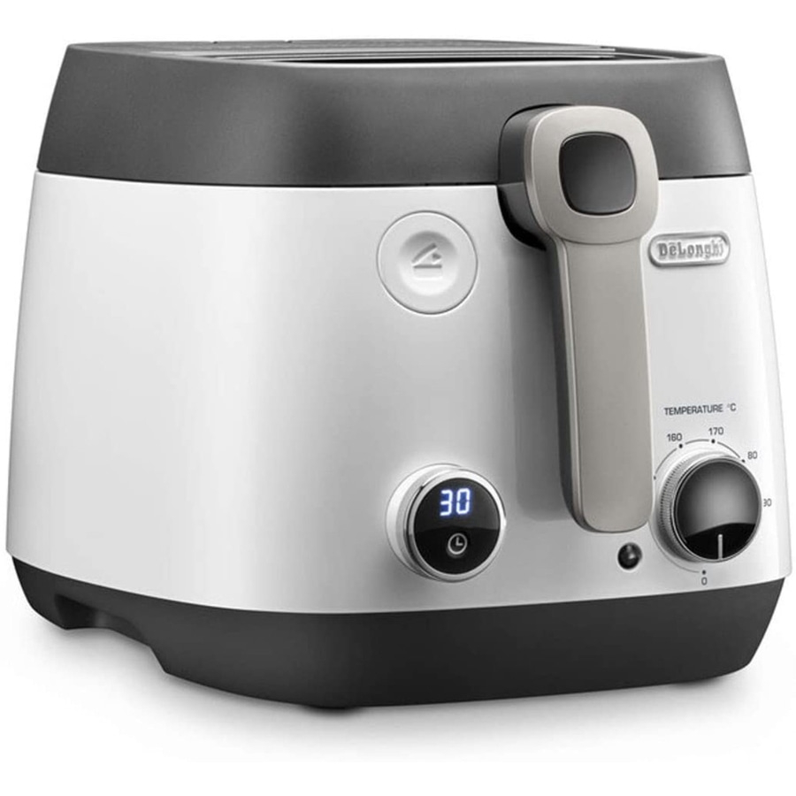 DeLonghi Heißluftfritteuse mit digitaler Anzeige und Temperaturregler