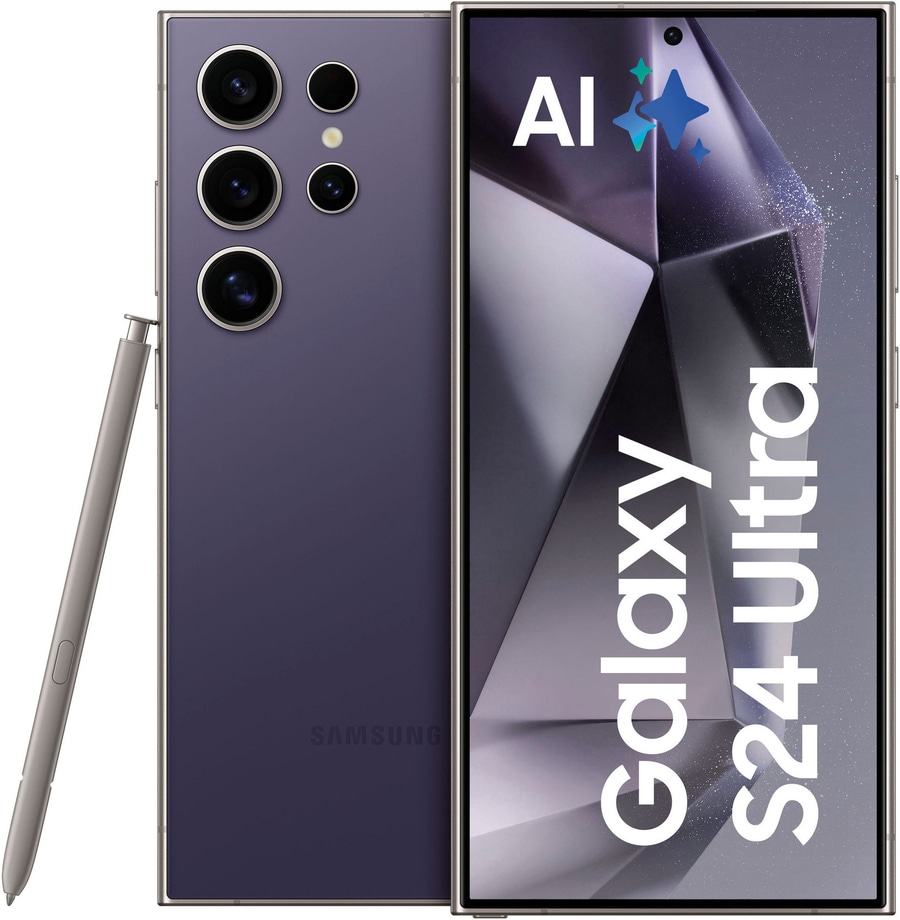 SAMSUNG Galaxy S24 Ultra 5G 6,8 Zoll 512 GB 200 MP DualSIM 12 GB violet B-WARE