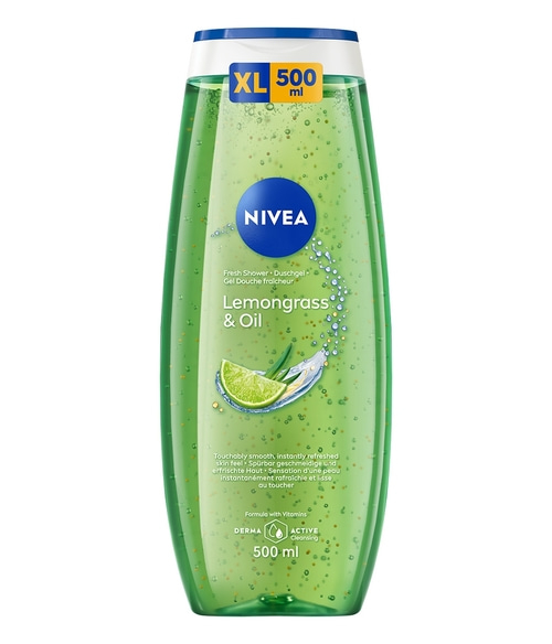 NIVEA Pflegedusche Lemongrass & Oil 4 x 500 ml